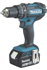 MAKITA Akumuliatorinis smūginis gręžtuvas DHP482RTJ 18V 2X5Ah 1pcs