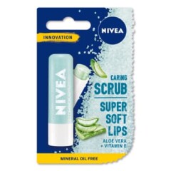 NIVEA Lip balm-exfoliator with caring, natural aloe 5,5ml