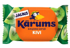 KARUMS Varškės sūrelis KARUMS su kivių skonio glajumi, 46g