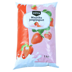 HÜVA Maasika joogijogurt 1kg