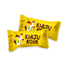 KALEV Kirju koer cocoa candy roll with biscuit and marmalade pieces 1kg