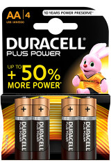 DURACELL Plus Power AA patareid 4pcs