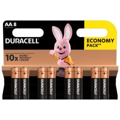 DURACELL Elementai AA/LR06 8pcs