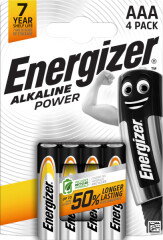 ENERGIZER ENERGIZER Alkaline Power AAA/LR03 B4 /elementai 1pcs