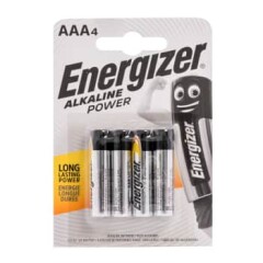 ENERGIZER ENERGIZER Alkaline Power AAA/LR03 B4 /elementai 1pcs