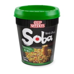 NISSIN Noodles in teriyaki wok style Soba 90g