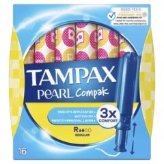 TAMPAX TAMPO0NID COMPAK PEARL REGULAR 16pcs