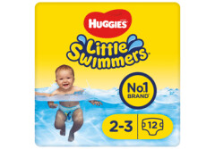 HUGGIES Maudymosi sauskelnės huggies swim, 3-8 kg, . 12pcs