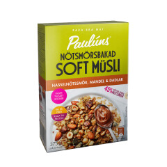 PAULUNS Paulúns Soft Muesli Baked in Nut Butter with Almonds and Dates 375g