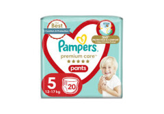 PAMPERS Sausk.-keln.PAMPERS PRE (5)12-18kg,20vnt 20pcs