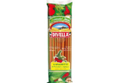 DIVELLA Makaroni divella spageti 3 krāsu 500g