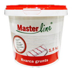 MASTERLINE Saķeres grunts ar kvarca graudiem 1.5 kg 1,5kg