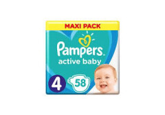 PAMPERS Diapers MP S4 9-14kg 58pcs