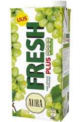 AURA PLUS Fresh Plus valge viinamarja mahlajook 2l