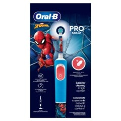 ORAL-B Elektriskā zobu birste Pro Kids Spiderman 1pcs