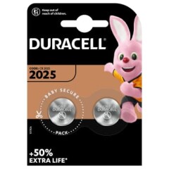 DURACELL Elementai DURACELL 2025 2vnt 1pcs