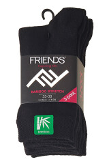 FRIENDS Women's bamboo socks Friends 3-p 35-38 1pair