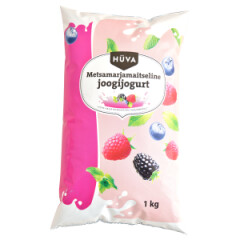 HÜVA Joogijogurt metsamarja 1kg