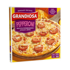 GRANDIOSA Grandiosa Pepperoni Stone Oven Pizza 340g