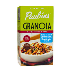 PAULUNS Paulúns Crispy Granola with Cinnamon and Apple 450g