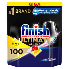 FINISH FINSH ULTIMATE 100x4 LEMON 1pcs