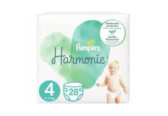 PAMPERS Sauskelnės PAMPERS HARMONIE VP4 (9-14 kg) 28pcs