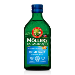 MÖLLER'S Kalamaksaõli Tutti Frutti 250ml